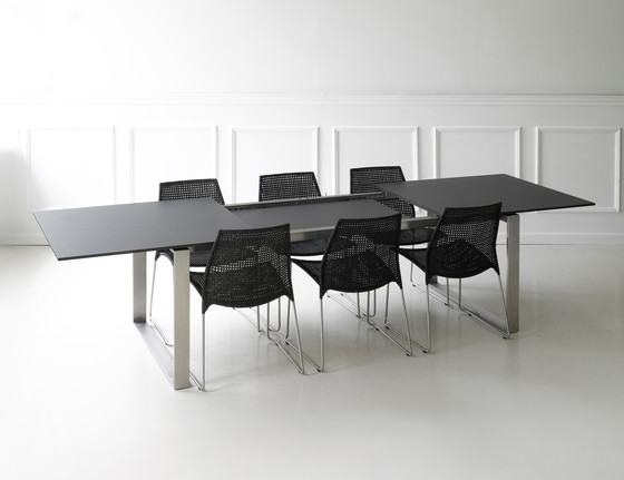 1100 1601a Palm Beach Modern Extendable Dining Table