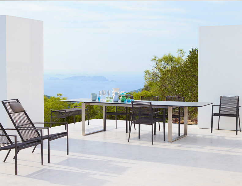 1100 1601b Palm Beach Modern Extendable Dining Table