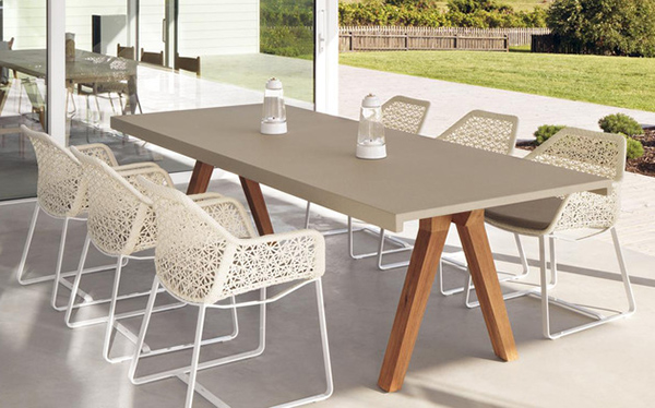 1100 2701b Kettal Vieques Dining Table