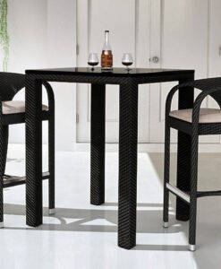 1200 2300a Modern Square High Bar Table
