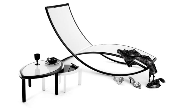 1300 1100b Modern Oval Custom Side Table