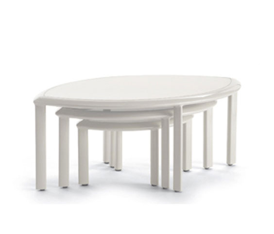 1300 1100d Modern Oval Custom Side Table1
