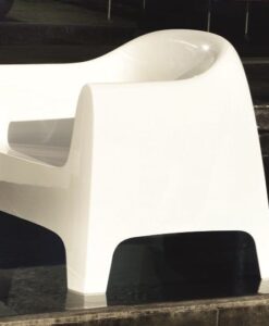 3100 2200a Vondom Solid Lacquered Modern Plastic Club Chair East Hampton NY.