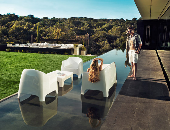 3100 2200b Vondom Solid Lacquered Club Chair East Hampton NY