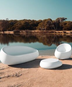 3200 4005a Vondom Stone Modern 2 Seater Sofa The Hamptons NY