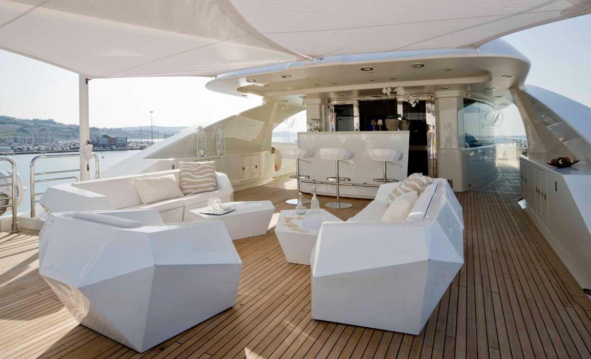 3300 4004b Vondom Faz Modern Yacht 3 Seater Sofa Sag Harbor NY