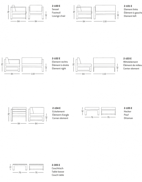 Summer Sectional Modular Sofa by Rausch - Image 4