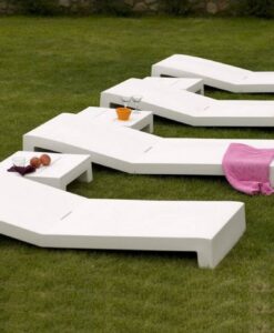 3500 4004a Vondom Jut Chaise Lounger
