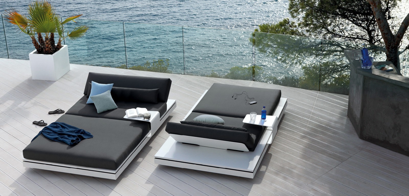 3600 2500a Manutti Elements Daybed