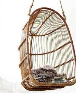 3700 1600a Rattan Contemporary Swing Chair