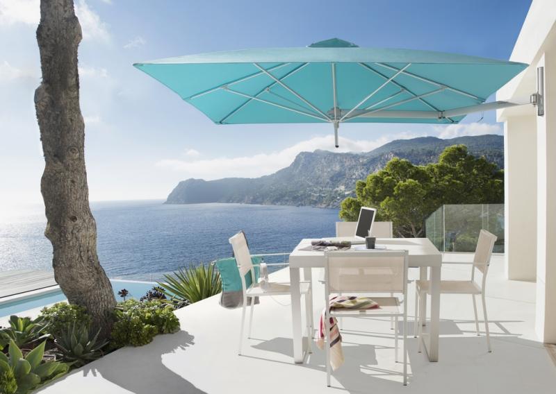 4100 1001 Modern Single Canaliver Umbrella