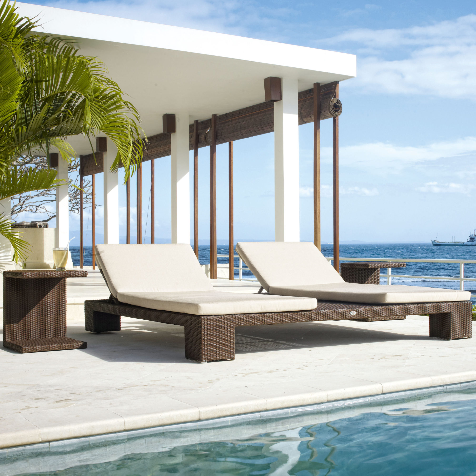 5012b Pacific Chaise Lounger HospitalityCommercial