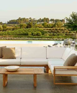 Amagansett Teak Sectional Sofa