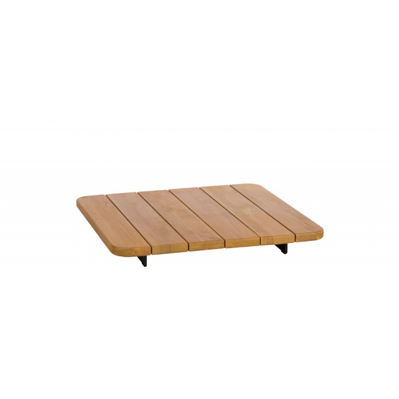Teak Cofee Table is the perfect addition with the styleish appearance of the teak and the power coated aluminum make for a show stopper finish.
