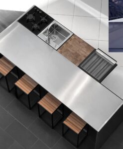 luxury modular outdoor grill