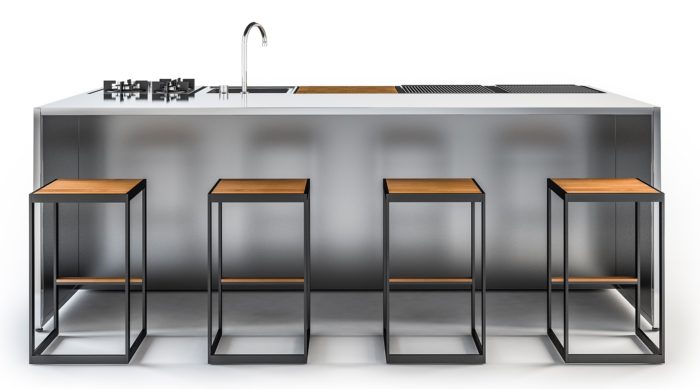 Personalized kitchen Island, made to meet and exceed your expectations! Able to curate the dreamiest delicacies and desserts, on this outdoor grill.