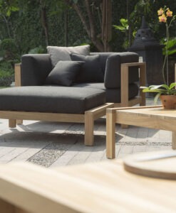 belize teak club chair