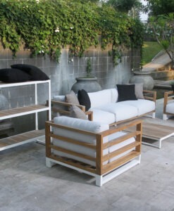 Teak 2 Seater couch