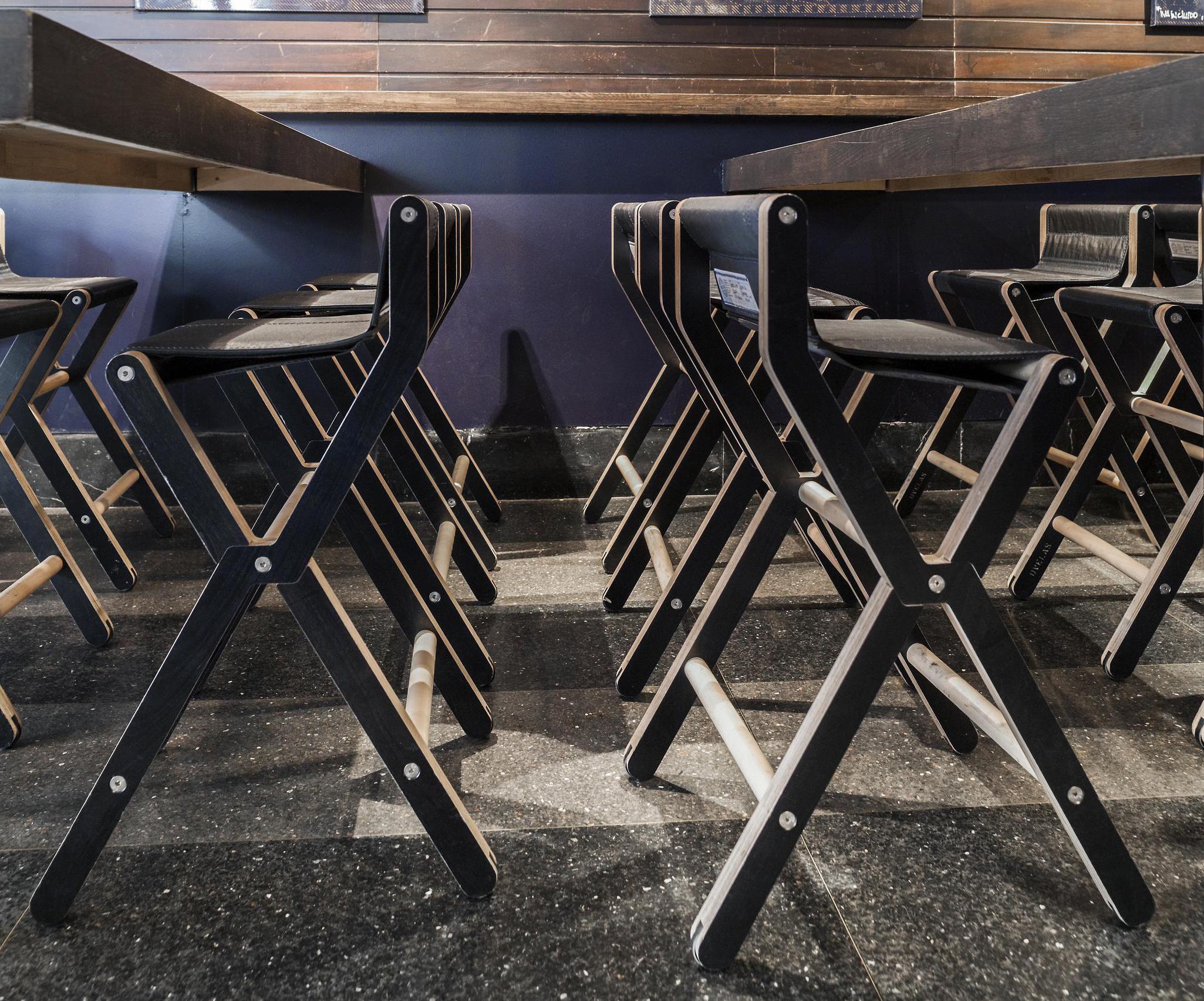 Cruise Recycled Sail Counter Stool - Image 4