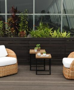 Emilia Club Chairs Aloha Luxury Modern Wicker Outdoor Furniture
