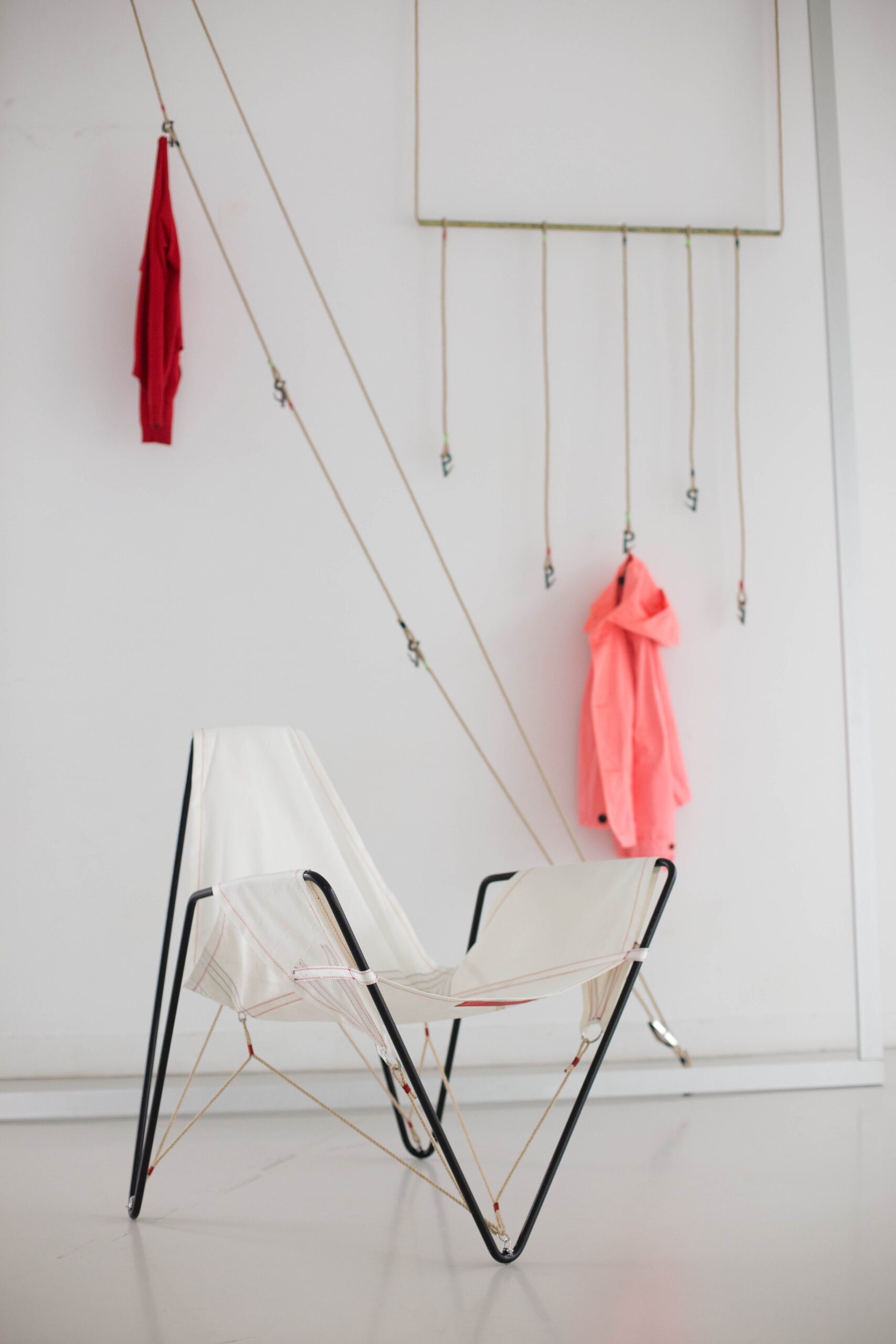 Dvelas Trimmer Club Chair Upcycle Sail