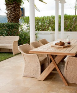 modern wicker chair