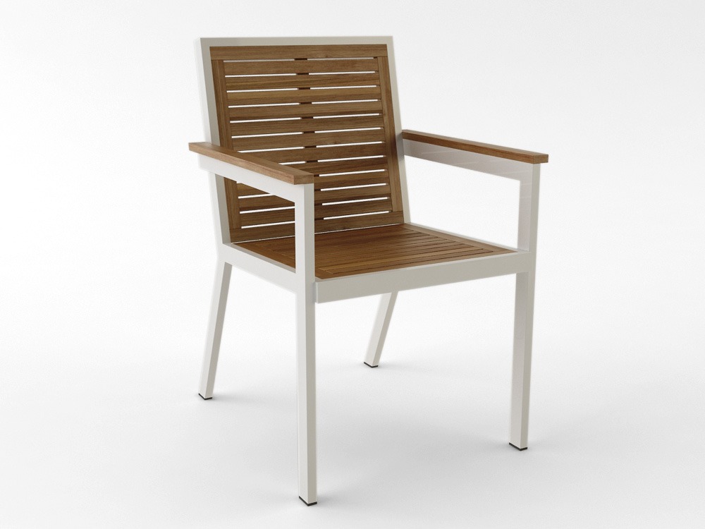 Bermudified Teak Dining Chair