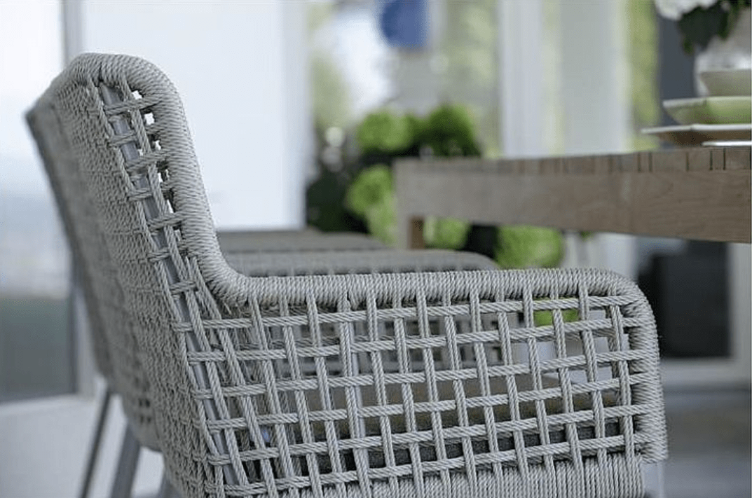 agreta dining grey rope dining chair modern contemporary boutique design