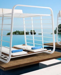 teak cabana daybed