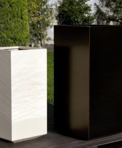 Tall Stainless Steel Planters Custom Colors