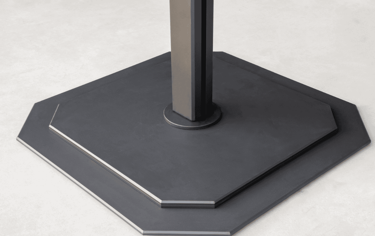 jack.6 double cantilever commercial hospitality hotel modern luxury umbrella pole